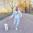 Julien Bert sur Instagram avec son chien, le 10 décembre 2019