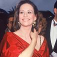 Claudine Auger au Festival de Cannes en 1991.
