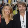 Patrick Puydebat et sa compagne Caroline - Ouverture du 6ème Festival Les Héros de la Télé à Beausoleil le 7 octobre 2017.