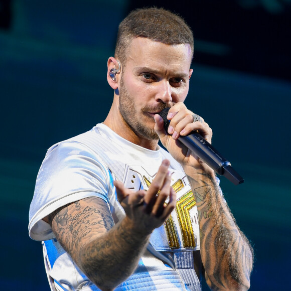 M Pokora en concert au Palais Nikaia à Nice dans le cadre de sa tournée Pyramide Tour le 15 novembre 2019. © Lionel Urman / Bestimage