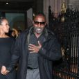Idris Elba et sa femme Sabrina Dhowre à la soirée organisée par le magazine Vogue pour le premier anniversaire de son éditeur en chef "Edward Enninful" à la National Gallery à Londres, le 8 novembre 2018.