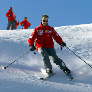 Michael Schumacher en Italie, le 11 janvier 2005.