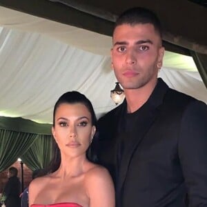 Kourtney Kardashian et Younes Bendjima le 27 décembre 2019 sur Instagram.