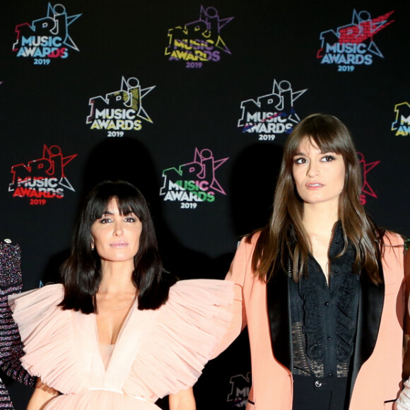 Angèle, Vitaa, Jenifer Bartoli, Clara Luciani, Aya Nakamura - 21ème édition des NRJ Music Awards au Palais des festivals à Cannes le 9 novembre 2019. © Dominique Jacovides/Bestimage