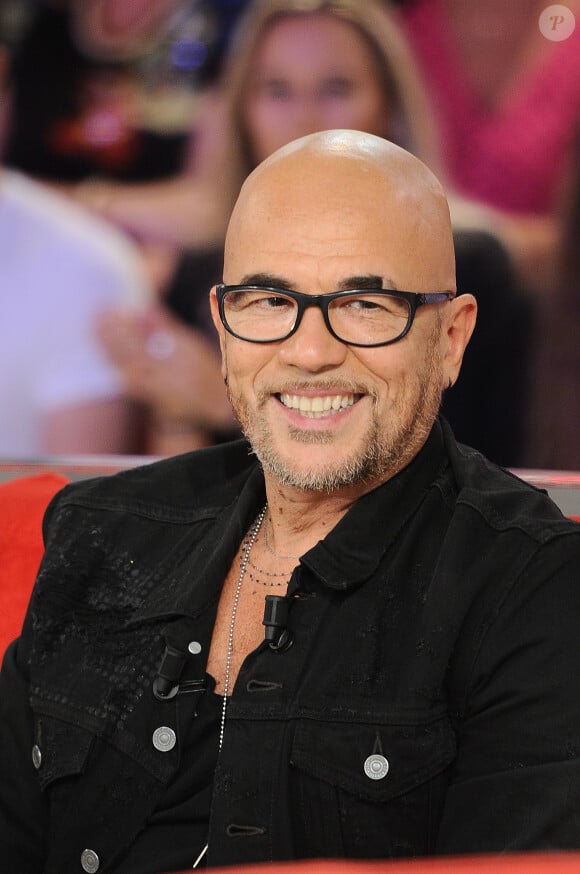 Exclusif - Pascal Obispo - Enregistrement de l'émission "Vivement Dimanche" au Studio Gabriel . Diffusion le 21 octobre 2018 sur france 2 . © Guillaume Gaffiot / Bestimage