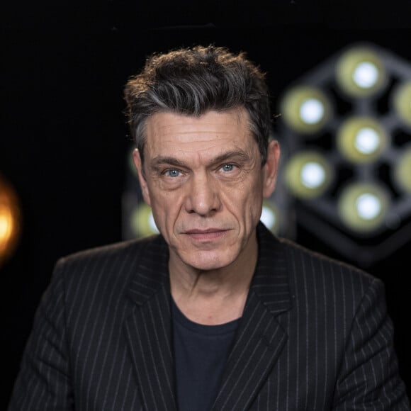 Exclusif - Marc Lavoine - Backstage de l'enregistrement de l'émission "La Chanson secrète 4", qui sera diffusée le 4 janvier 2020 sur TF1, à Paris. Le 17 décembre 2019 © Gaffiot-Perusseau / Bestimage