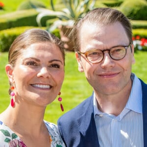 La princesse Victoria de Suède, le prince Daniel de Suède - La famille royale de Suède célèbre l'anniversaire (42 ans) de la princesse Victoria de Suède à la Villa Solliden à Oland en Suède, le 14 juillet 2019.