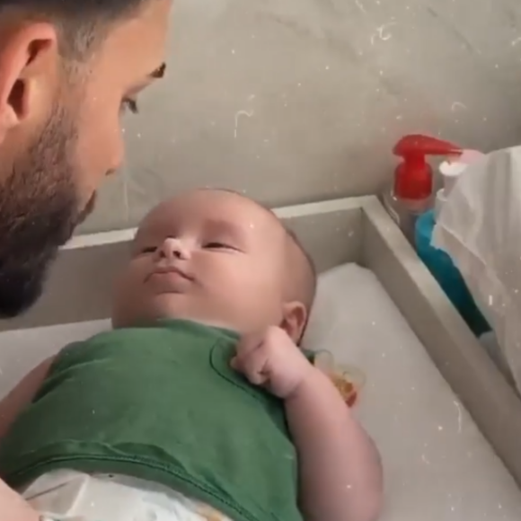 Nabilla et Thomas Vergara avec leur fils Milann - Instagram, 3 janvier 2020