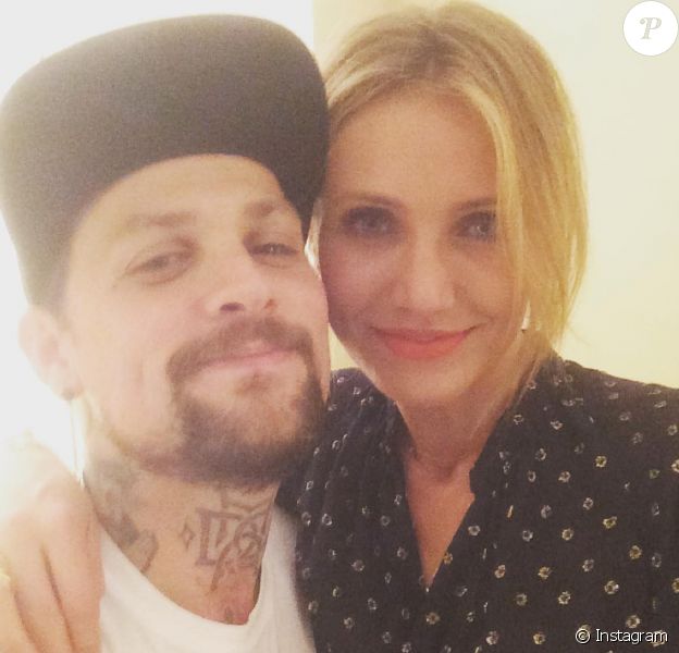 Cameron Diaz et Benji Madden ont annoncé le 3 janvier 2020 avoir eu une petite fille Raddix. Photo publiée sur Instagram par Benji en août 2015 pour l'anniversaire de Cameron.