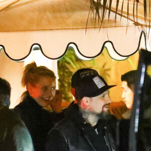 Exclusif - Cameron Diaz et Benji Madden au restaurant The Bungalow à Los Angeles, le 17 décembre 2019