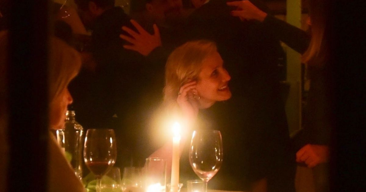 Exclusif - Cameron Diaz à l'anniversaire d'un ami au restaurant Giorgio
