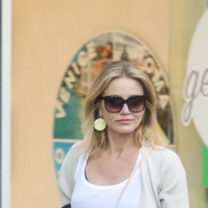 Exclusif - Cameron Diaz et Benji Madden dans Beverly Hills à Los Angeles, le 30 juillet 2019