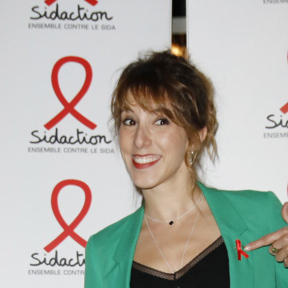 Léa François - Soirée de lancement du Sidaction 2019 à la salle Wagram à Paris, le 18 mars 2019. © Marc Ausset-Lacroix/Bestimage s