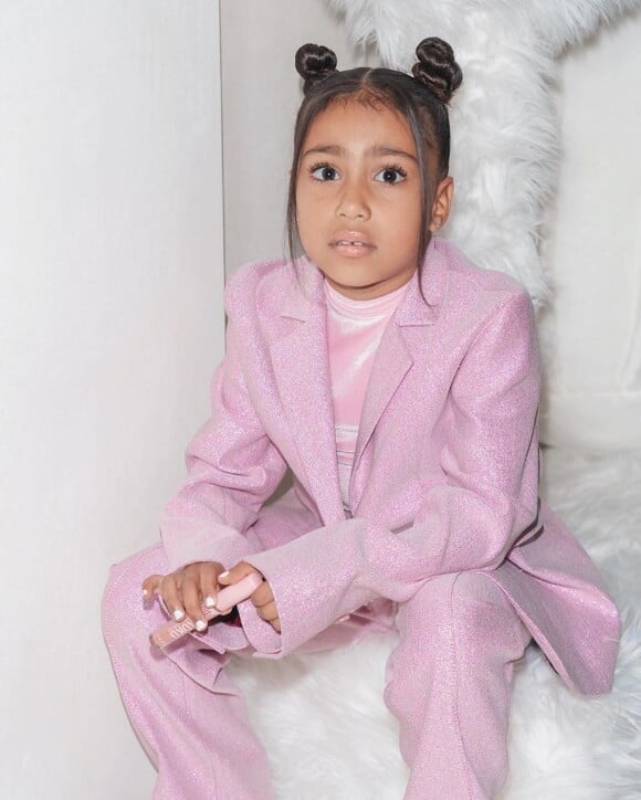 North West, la fille de Kim Kardashian et Kanye West, sur Instagram, décembre 2019.