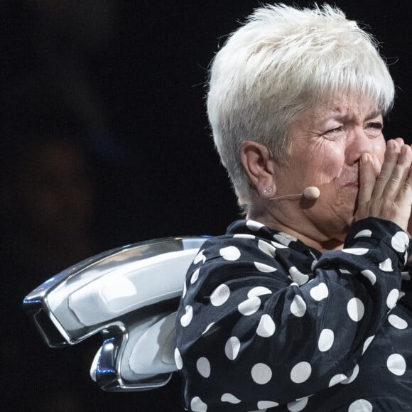 Exclusif - Mimie Mathy - Surprises - Enregistrement de l'émission "La Chanson secrète 4", qui sera diffusée le 4 janvier 2020 sur TF1, à Paris. Le 17 décembre 2019 © Gaffiot-Perusseau / Bestimage