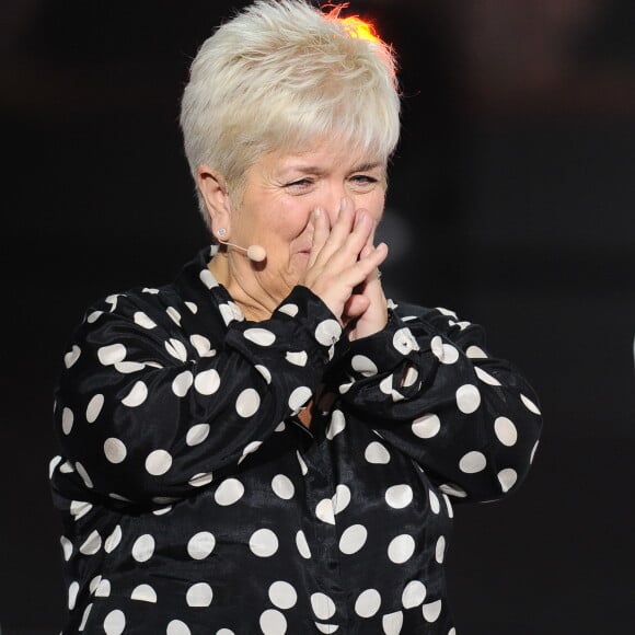 Exclusif - Mimie Mathy - Surprises - Enregistrement de l'émission "La Chanson secrète 4", qui sera diffusée le 4 janvier 2020 sur TF1, à Paris. Le 17 décembre 2019 © Gaffiot-Perusseau / Bestimage