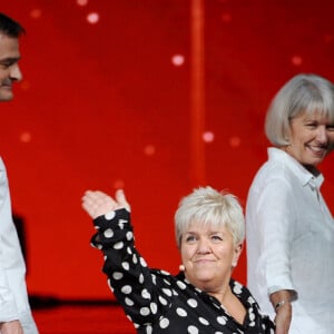 Exclusif - Mimie Mathy et ses soeurs - Surprises - Enregistrement de l'émission "La Chanson secrète 4", qui sera diffusée le 4 janvier 2020 sur TF1, à Paris. Le 17 décembre 2019 © Gaffiot-Perusseau / Bestimage