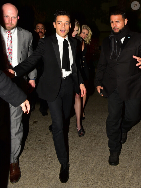 Rami Malek à la soirée Saint Laurent Pre-Golden Globes Party organisée par Anthony Vaccarello et Rami Malek à Los Angeles, Californie, Etats-Unis, le 4 janvier 2020.
