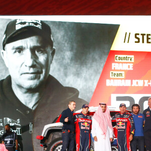 302 Peterhansel Stéphane (fra), Fiuza Paulo (prt), Mini John Cooper Works Buggy, Bahrain JCW X-Raid Team, Auto, Car, action lors de la cérémonie de départ du Dakar 2020 à Djeddah, Arabie Saoudite, le 4 janvier 2020. © François Flamand/Panoramic/Bestimage