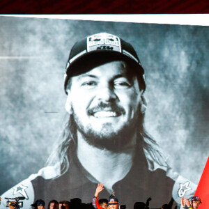 01 Price Toby (aus), KTM, Red Bull KTM Factory Team, Moto, Bike, action lors de la cérémonie de départ du Dakar 2020 à Djeddah, Arabie Saoudite, le 4 janvier 2020. © François Flamand/Panoramic/Bestimage