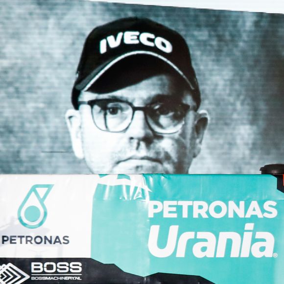 531 Becx Michiel (nld), Der Kinderen Bernard (nld), Kuijpers Edwin (nld), Iveco, Petronas Team de Rooy Iveco, Truck, Camion, action lors de la cérémonie de départ du Dakar 2020 à Djeddah, Arabie Saoudite, le 4 janvier 2020. © François Flamand/Panoramic/Bestimage