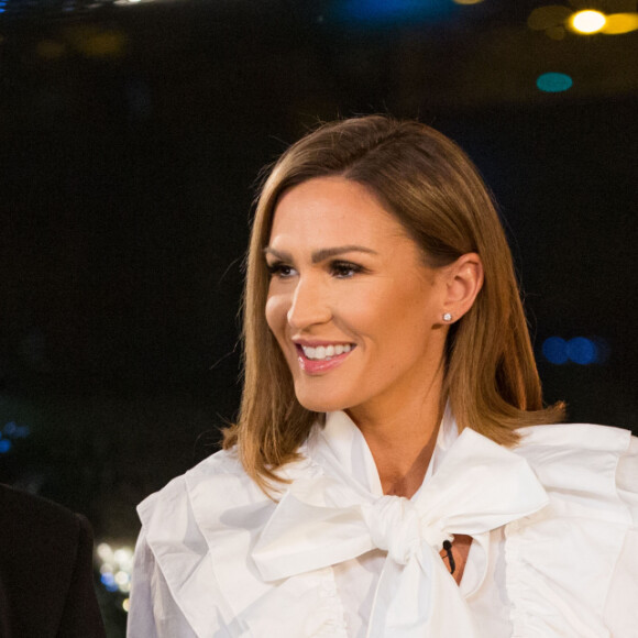 Exclusif - Slimane, Vitaa - Enregistrement de l'émission "Toute la musique qu'on aime", qui sera diffusée le 31 décembre sur TF1, sur la péniche "Crystal II" à Paris. Le 9 décembre 2019 © Cyril Moreau / Bestimage