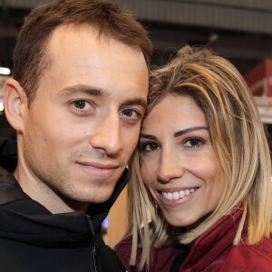 Alexandra Rosenfeld et son compagnon Hugo Clément - Salon du livre de Paris le 16 mars 2019. © Cédric Perrin/Bestimage