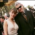 Sophie Marceau et  Jim Lemley, montée des marches pour le film "Where the truth lies" au Festival de Cannes en 2005. 