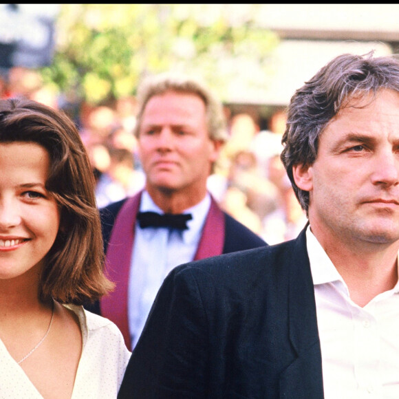 Sophie Marceau et Andrzej Zulawski au festival de Cannes en 1985.