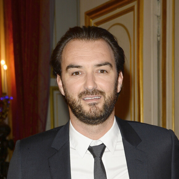 Cyril Lignac au dîner des Grands Chefs au Quai d'Orsay à l'occasion de la désignation du vainqueur du Bocuse d'Or à Paris le 22 septembre 2015.