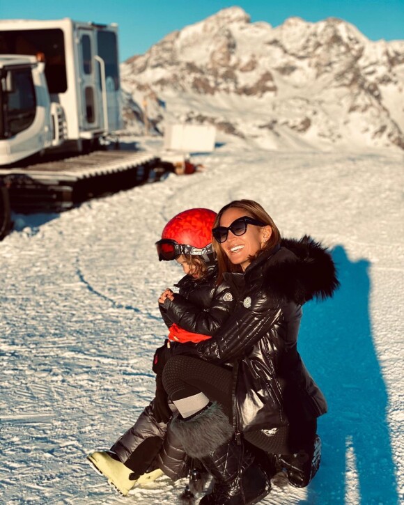 Vitaa en vacances avec son fils, le 9 janvier 2020 sur Instagram.