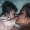 Carla Moreau avec sa fille Ruby, le 2 janvier 2020