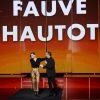 Exclusif  Fauve Hautot et Nikos Aliagas - Surprises - Enregistrement de l'émission "La Chanson secrète 5", qui sera diffusée le 11 janvier 2020 sur TF1, à Paris. Le 17 décembre 2019 © Gaffiot-Perusseau / Bestimage