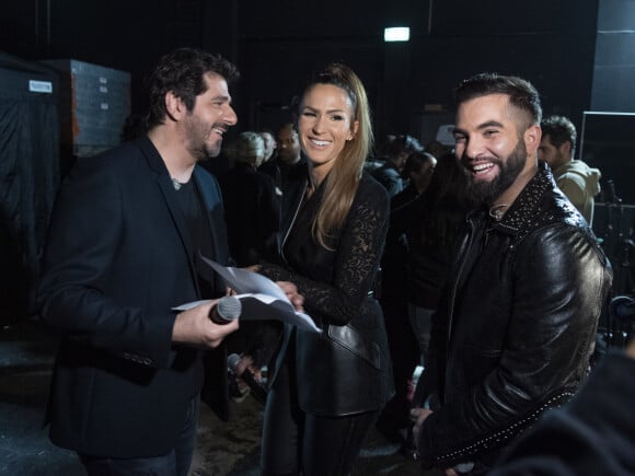 Exclusif - Kendji Girac, Patrick Fiori et Vitaa - Surprises - Backstage de l'enregistrement de l'émission "La Chanson secrète 5", qui sera diffusée le 11 janvier 2020 sur TF1, à Paris. Le 17 décembre 2019 © Gaffiot-Perusseau / Bestimage