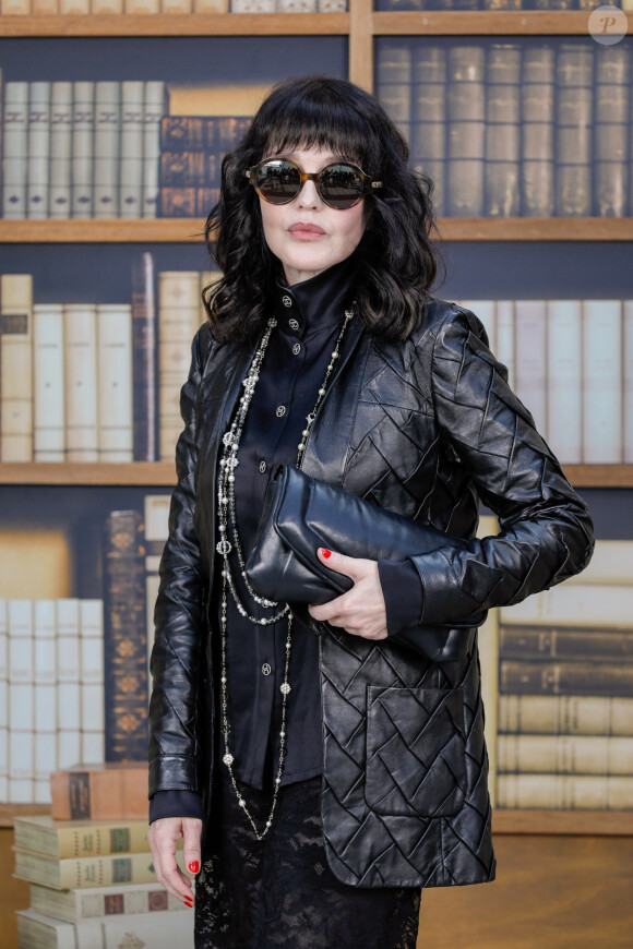 Isabelle Adjani - Photocall du 2ème défilé de mode Haute-Couture automne-hiver 2019/2020 "Chanel" à Paris. Le 2 juillet 2019 © Olivier Borde / Bestimage