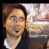 -M- et Vanessa Paradis à l'avant-première du film "Un monstre à Paris", au cinéma Le Trianon, le 8 octobre 2011.