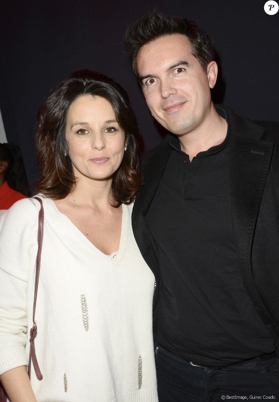 Faustine Bollaert et son mari Maxime Chattam Soirée de lancement J68 de la 95ème édition du Faustine Bollaert et son mari Maxime Chattam Soirée de lancement J68 de la 95ème édition du