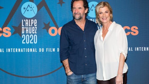 Michèle Laroque et Stéphane de Groodt, "couple" complice à l'Alpe d'Huez