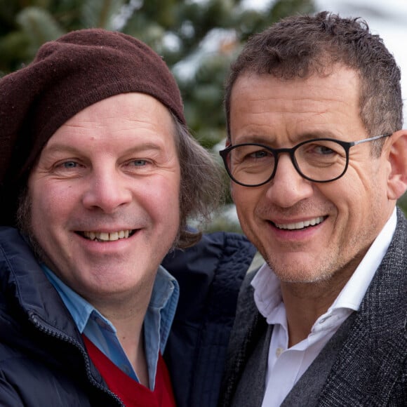 Philippe Katerine, Dany Boon - Photocall du film "Le Lion" lors de la 23ème édition du festival international du film de comédie l'Alpe d'Huez le 15 janvier 2020. © Cyril Moreau/Bestimage