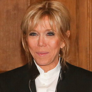Brigitte Macron (Trogneux) - Remise du prix 2017 "Institut de France / Fondation Stéphane Bern pour l'histoire et le patrimoine" à l'Institut de France à Paris, France, le 11 janvier 2018. © CVS/Bestimage  the Institut de France in Paris, France on January 11, 2018.11/01/2018 - Paris