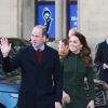 Le prince William, duc de Cambridge, Catherine Kate Middleton, duchesse de Cambridge - Le prince William et Catherine Kate Middleton lors d'une visite à la mairie de Bradford le 15 janvier 2020.