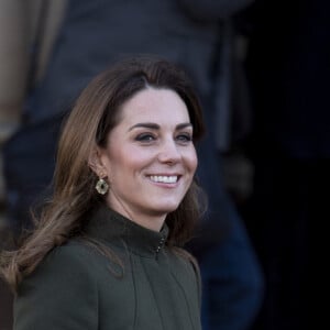 Kate Catherine Middleton, duchesse de Cambridge, à son arrivée à l'Hôtel de Ville de Bradford. Le 15 janvier 2020 15 January 2020.