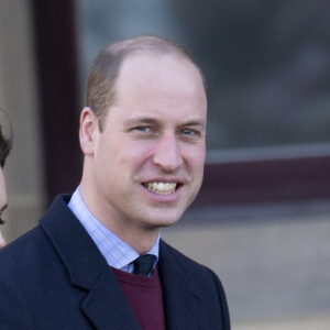 Kate Catherine Middleton, duchesse de Cambridge, et le prince William, duc de Cambridge, à leur arrivée à l'Hôtel de Ville de Bradford. Le 15 janvier 2020