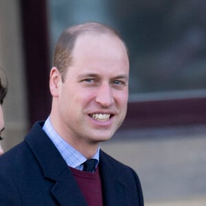 Kate Catherine Middleton, duchesse de Cambridge, et le prince William, duc de Cambridge, à leur arrivée à l'Hôtel de Ville de Bradford. Le 15 janvier 2020