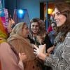 Kate Catherine Middleton, duchesse de Cambridge, a rencontré des membres de la communauté musulmane ainsi que des femmes du "Council Curry Circle" au restaurant MyLahore à Bradford. Le 15 janvier 2020