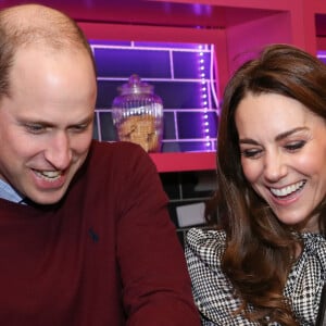 Kate Catherine Middleton, duchesse de Cambridge, et le prince William, duc de Cambridge, ont rencontré des membres de la communauté musulmane ainsi que des femmes du "Council Curry Circle" au restaurant MyLahore à Bradford. Le 15 janvier 2020