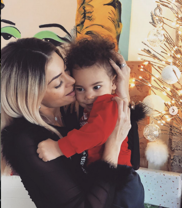 Mélanie Da Cruz avec son fils Swan sur Instagram - 25 décembre, 2019