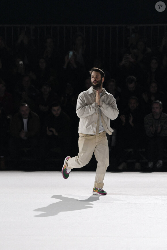 Défilé Jacquemus, collection homme automne-hiver 2020-2021, à la Paris La Défense Arena. Nanterre, le 18 janvier 2020.