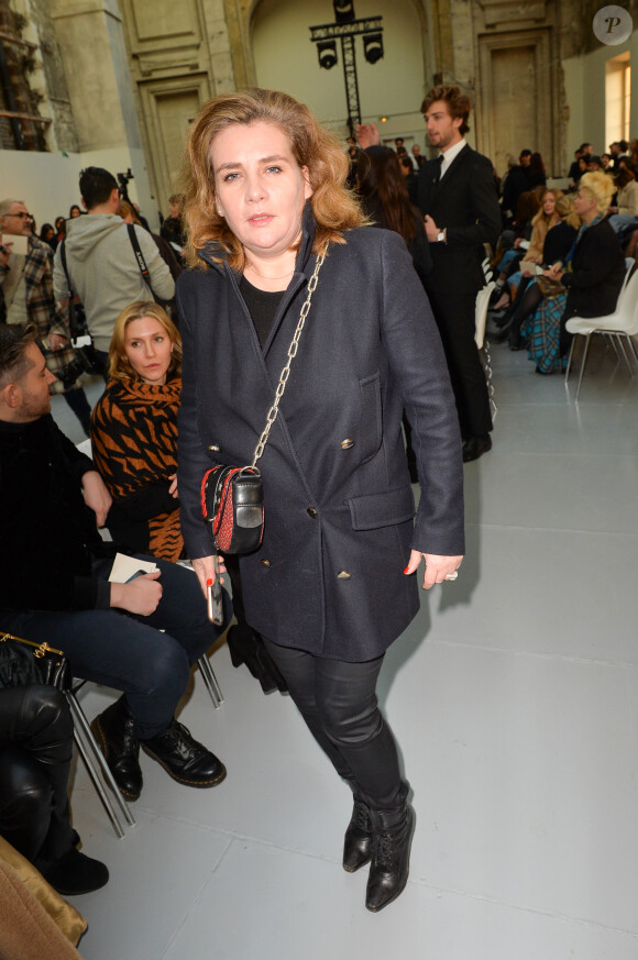 Marie-Amélie Seigner assiste au défilé de mode Haute-Couture printemps-été 2020 Alexandre Vauthier à Paris. Le 21 janvier 2020 © Veeren - Christophe Clovis / Bestimage