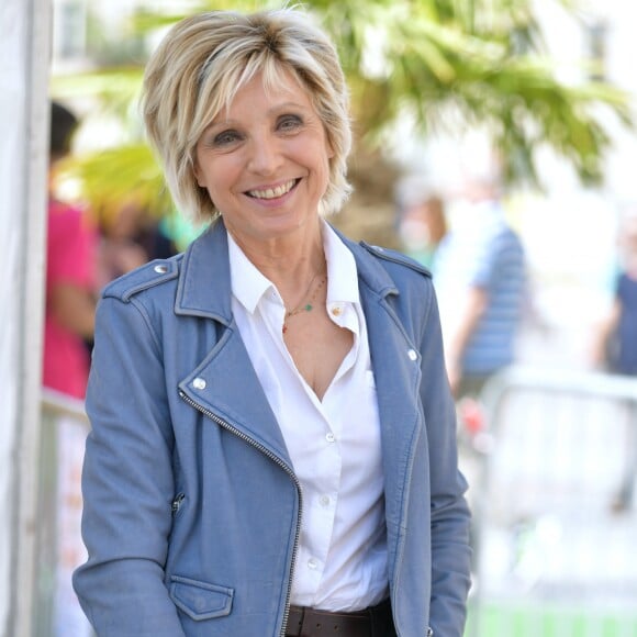 Evelyne Dhéliat - 15éme Forum international de la météo et du climat parainné par Y. Arthus-Bertrand à Paris le 3 juin 2018. © Giancarlo Gorassini/Bestimage